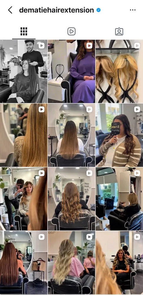 Social extension capelli a Lissone Monza Brianza